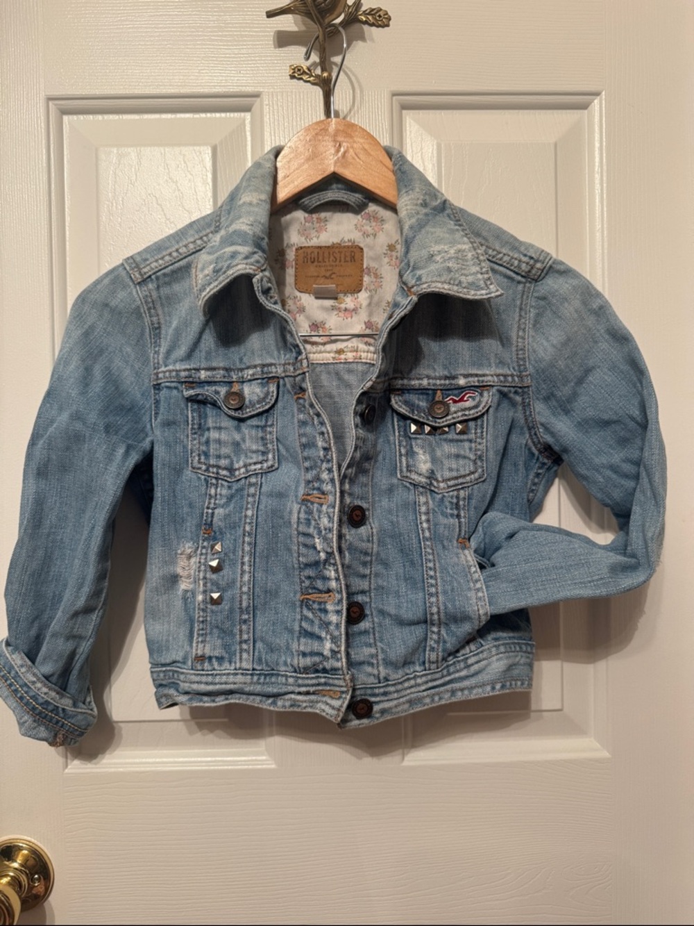 Vintage HOLLISTER Denim Jacket/ Size S